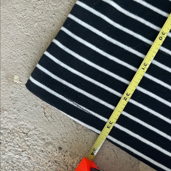 Like new THML Gray and Black Striped Cowl neck long Sweater - Picture 12 of 12